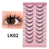 Kawaii Manga False Eyelashes
